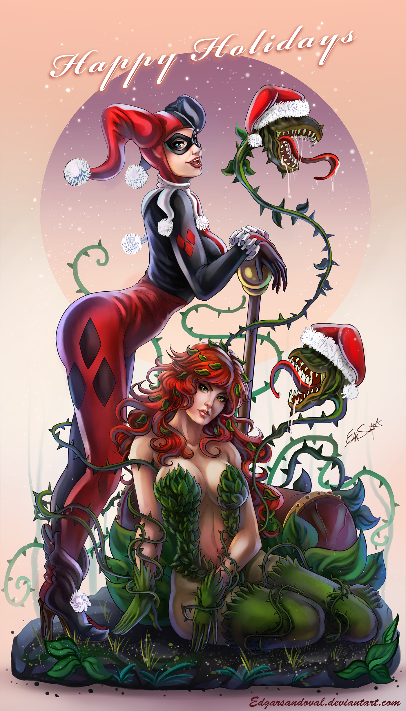 crystal de alba recommends Harley Quinn And Poison Ivy Hot