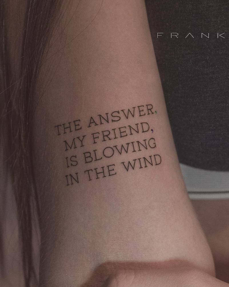 christopher oblimar recommends Blowing Wind Tattoo