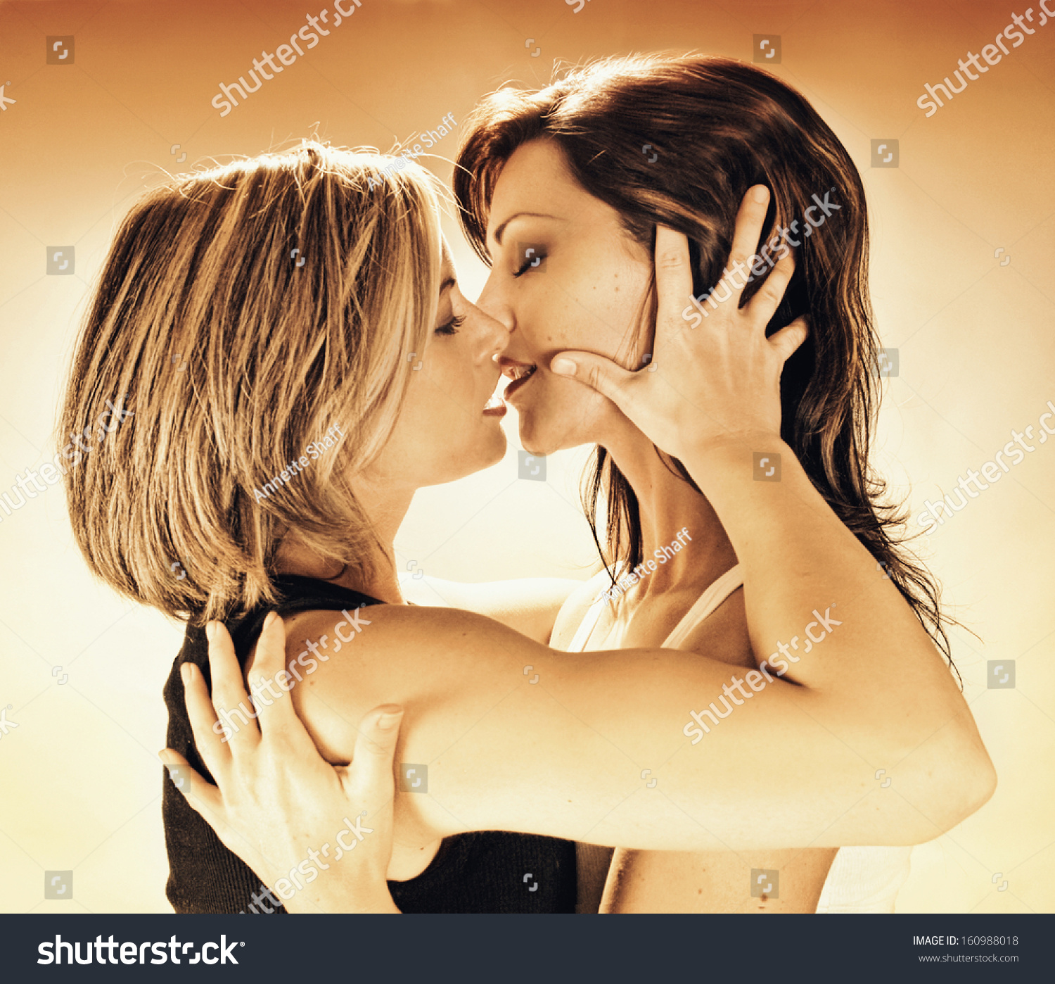 women making out