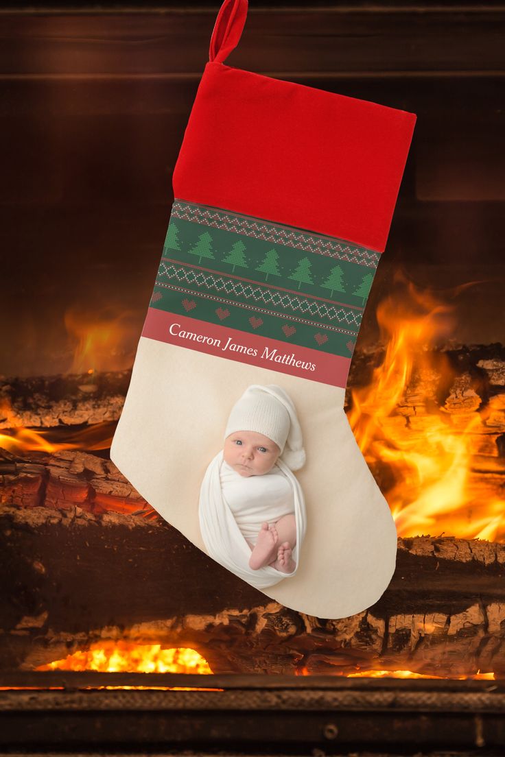 austin baynes add argyle christmas stockings photo