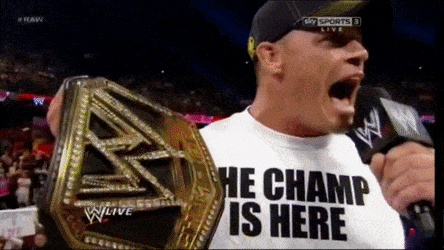 abdul zakir recommends The Champ Is Here Gif