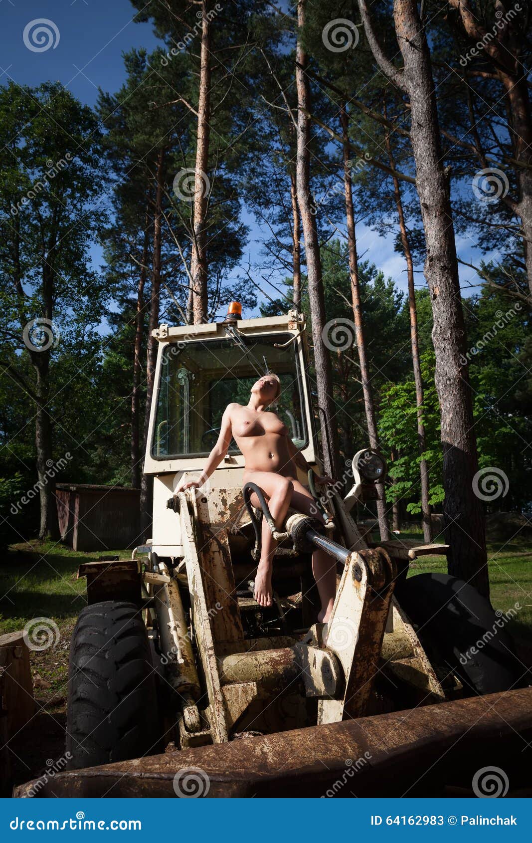 dipankar chowdhury share naked on a tractor photos