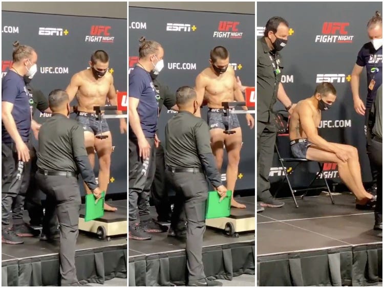 dot lemon recommends ufc naked weigh in pic