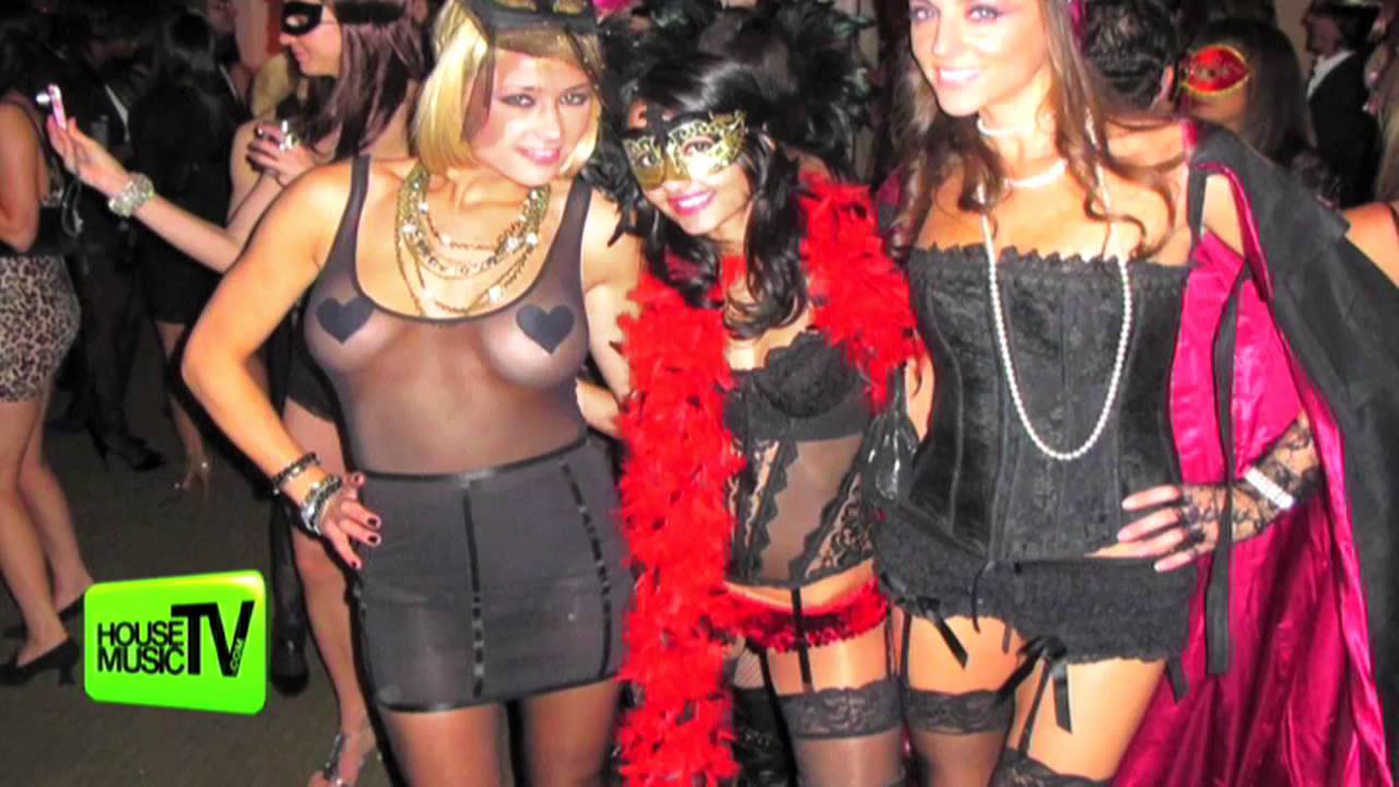 sexy halloween party video