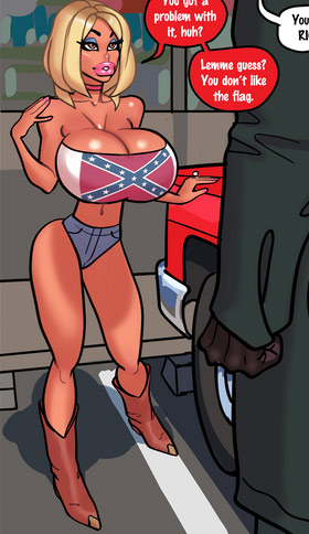 becky fran recommends Confederate Flag Porn Comics Big Tits