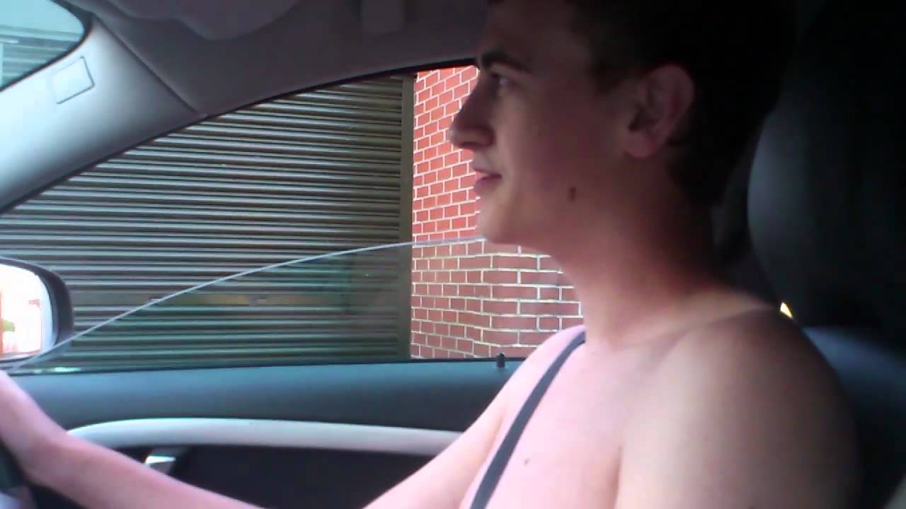 charlie ivens recommends naked at drive thru pic