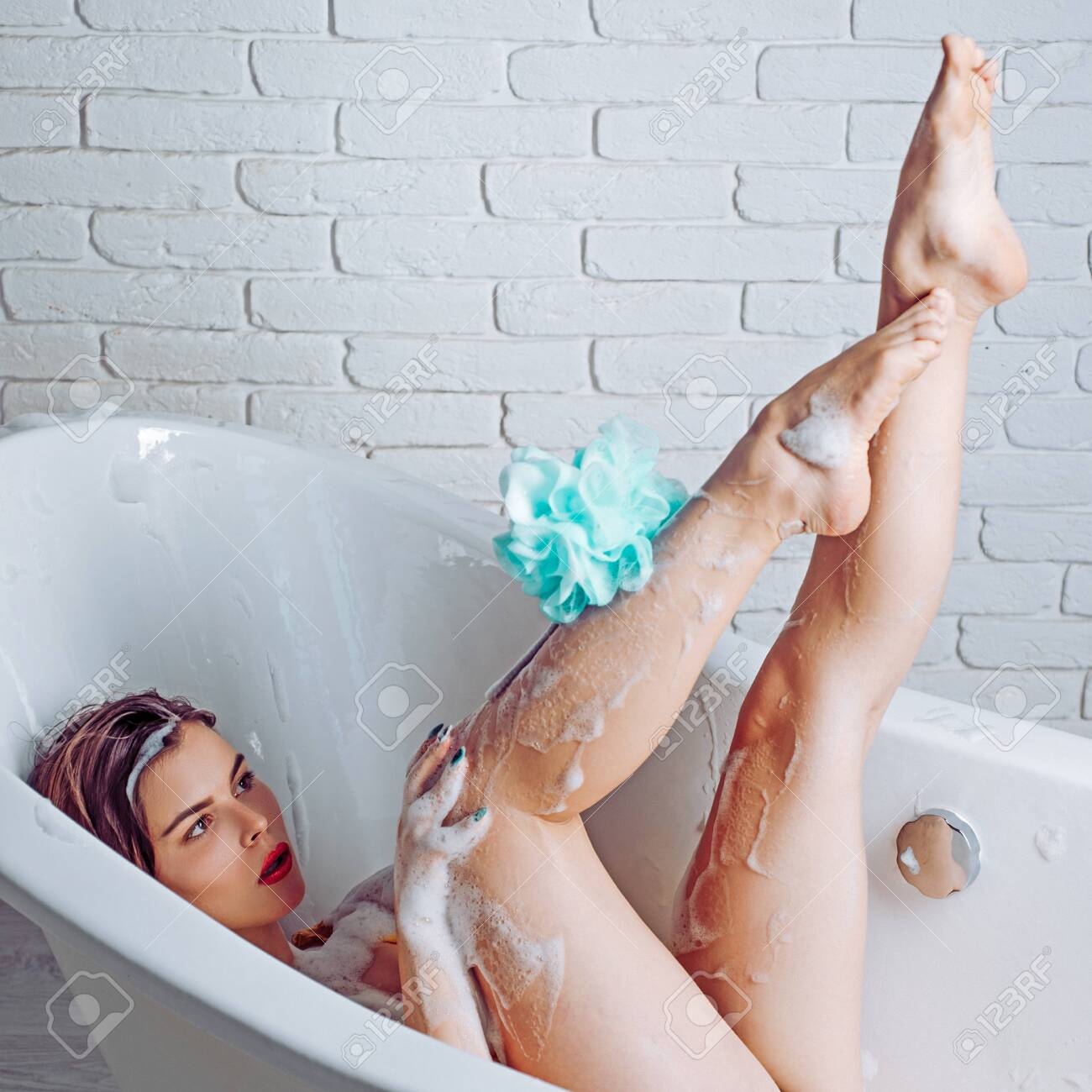 sexy girl in bathtub