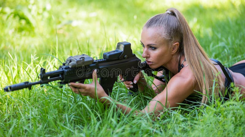 annamaria sanchez recommends Sexy Girls Shooting Guns