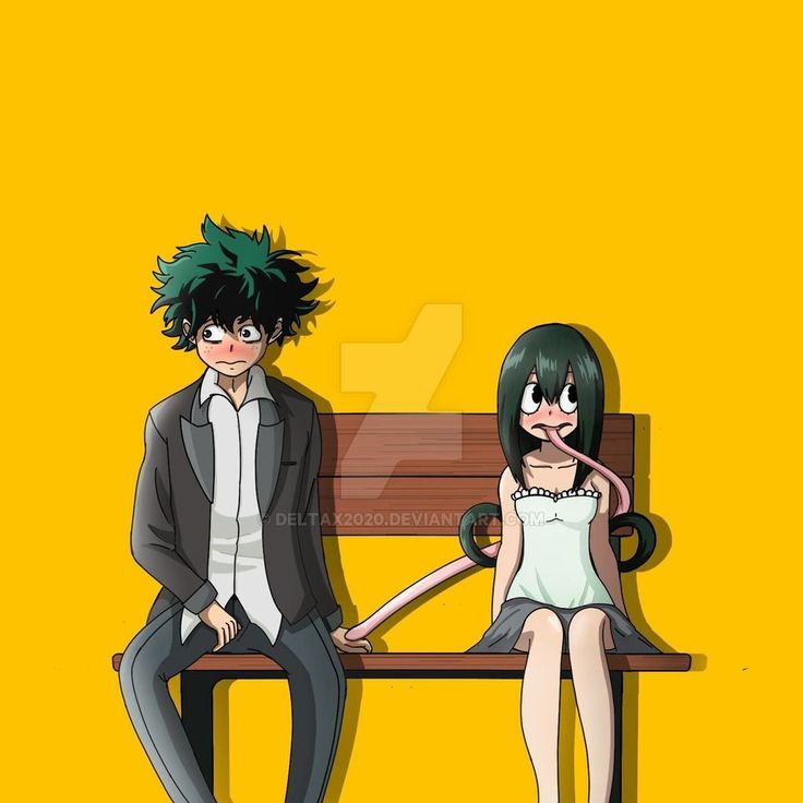 chris kastner add my hero academia midoriya x asui photo