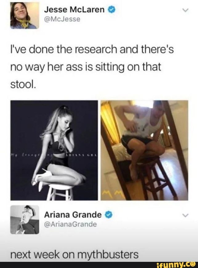 aziz shaikh recommends Ariana Grande No Butt