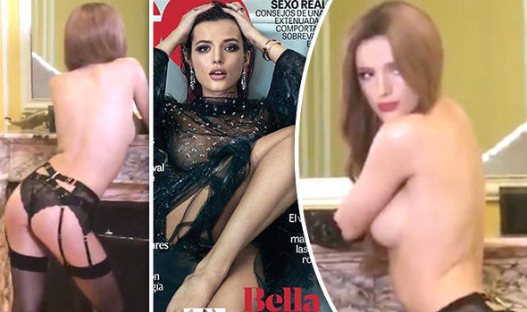 has bella thorne been nude