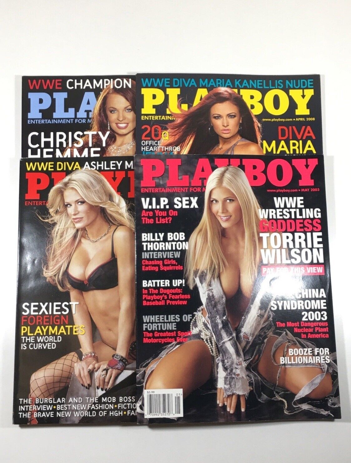 candy sisson recommends Wwe Playboy Girls