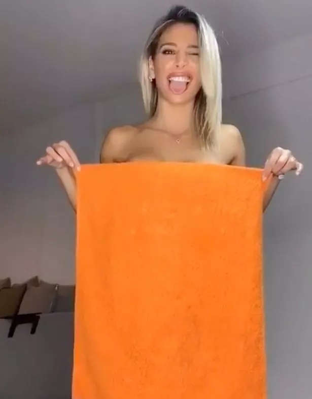 ariana tate recommends drop towel for money pic