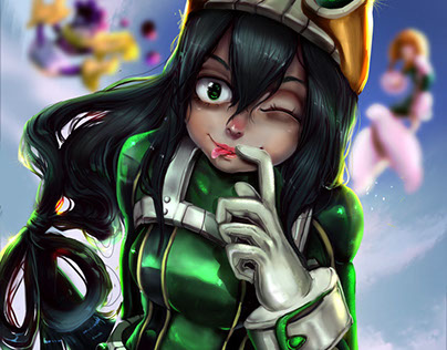 chuck holtzman recommends Tsuyu Asui Fanart