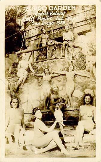 vintage nudist colony pics