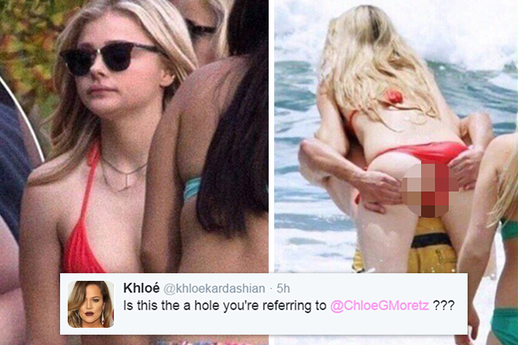 Best of Chloe moretz nipple slip