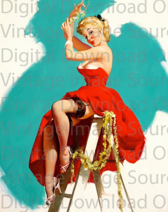 betty benjamin recommends 1950s Vintage Christmas Pin Up