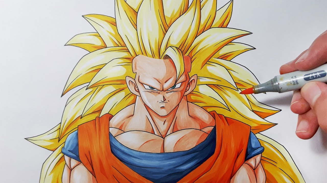 charles desch recommends how to draw goku super saiyan pic