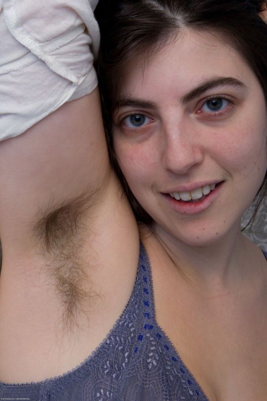 girls hairy arm pit