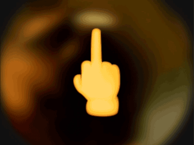 dion wang share give the finger gif photos