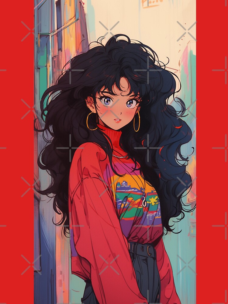 Best of Anime female curly hair