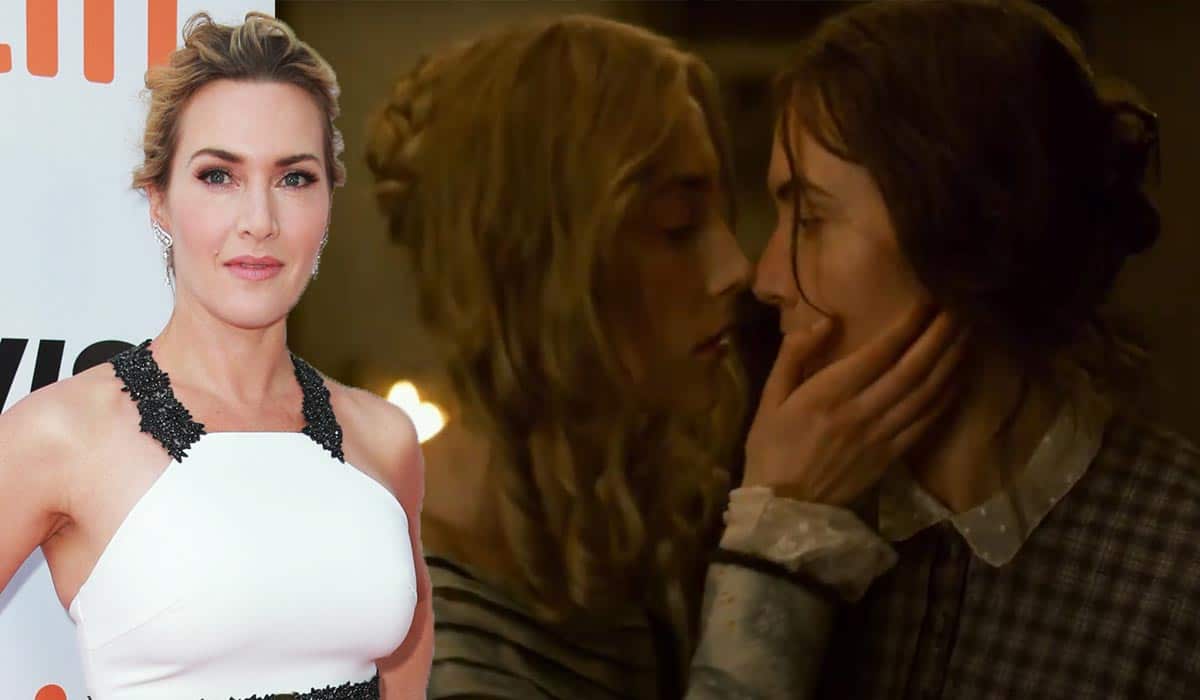 amber avelar recommends kate winslet lesbian kiss pic