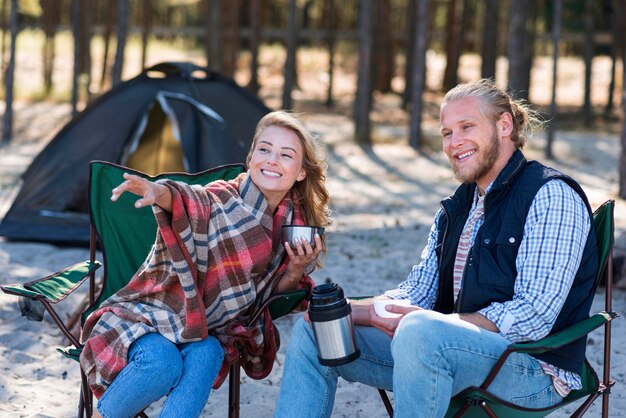 Best of College couples camping trip