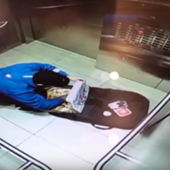 Man Eats Wife Elevator colony tx