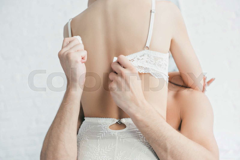 barbara kraus add man taking off womans bra photo