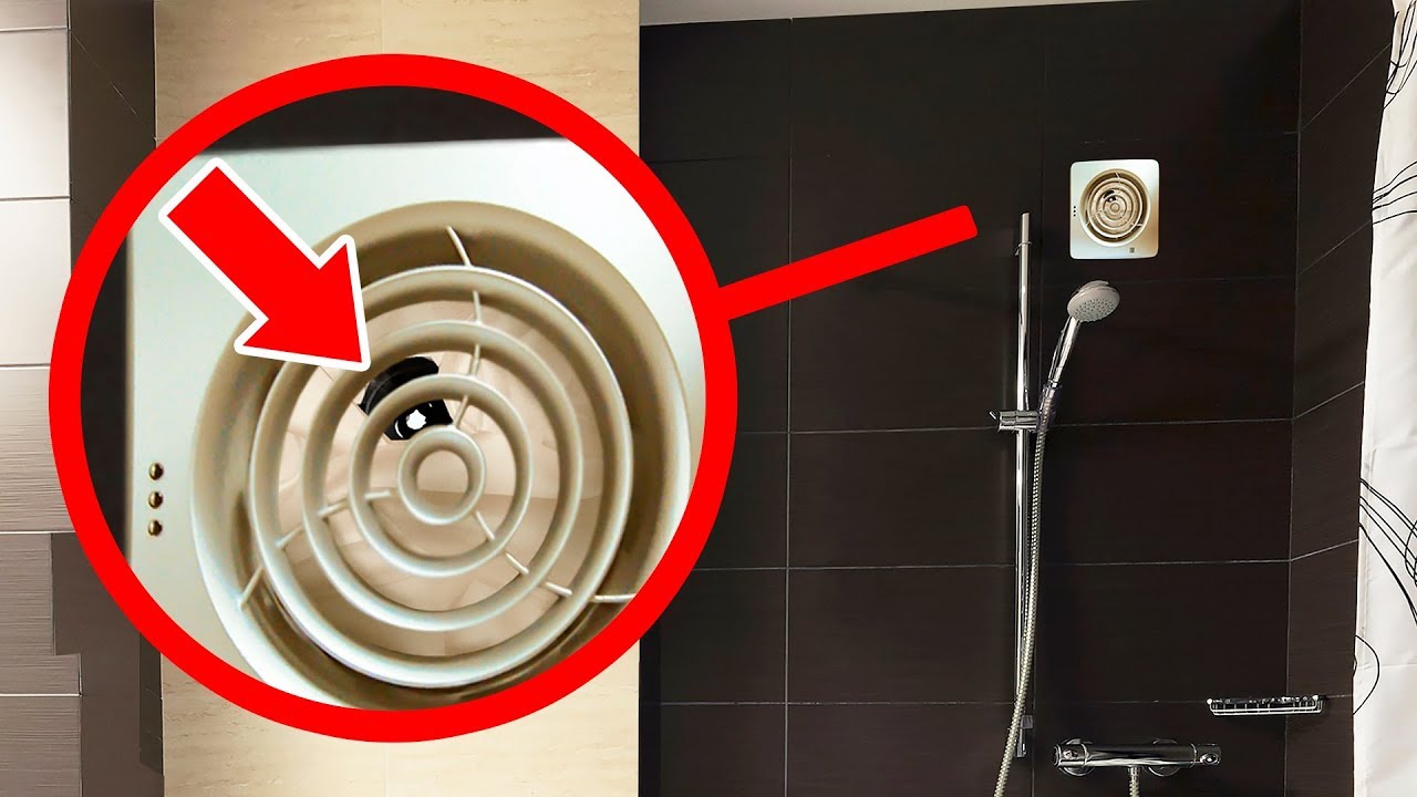 dave meades add photo hidden camera in shower room