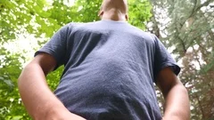 Best of Man peeing in the woods