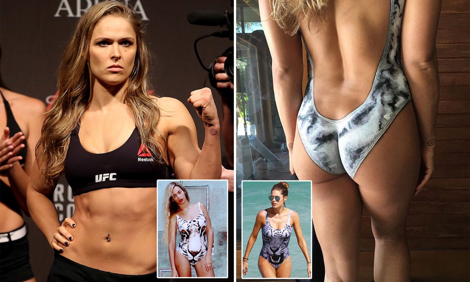 Best of Ronda rousey boob size