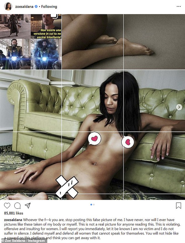 brandon piercey recommends Zoe Saldana Naked Pictures