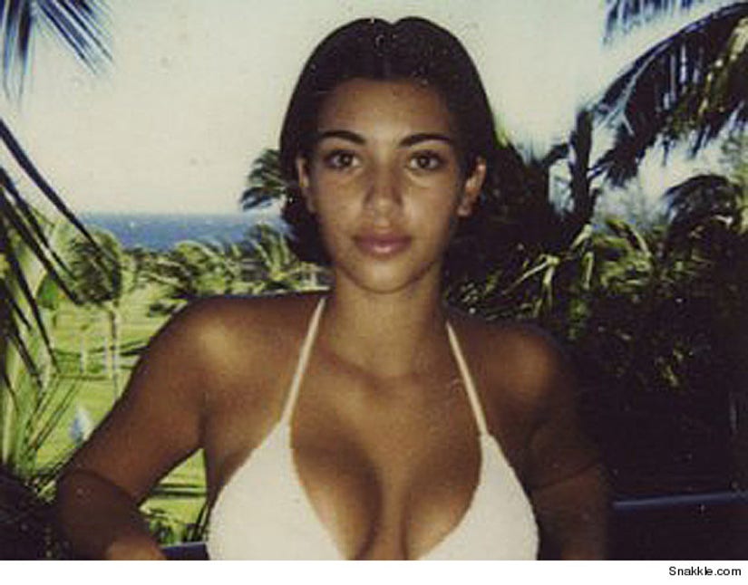 ashmont hill recommends Kim Kardashian Young Bikini