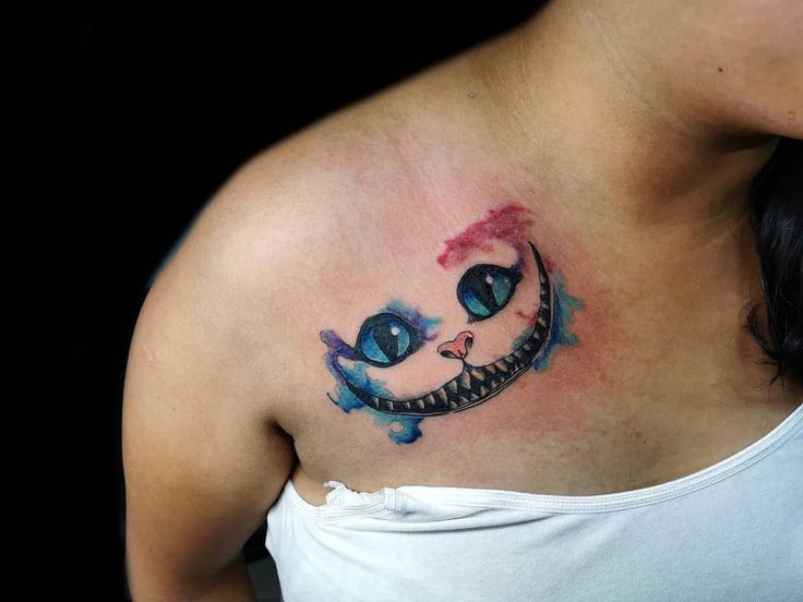 danielle laurens recommends Cheshire Cat Face Tattoo