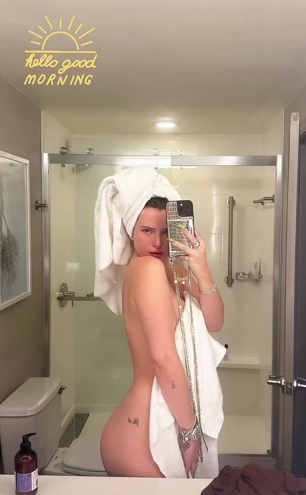 basma bosbos recommends bella thorne butt naked pic