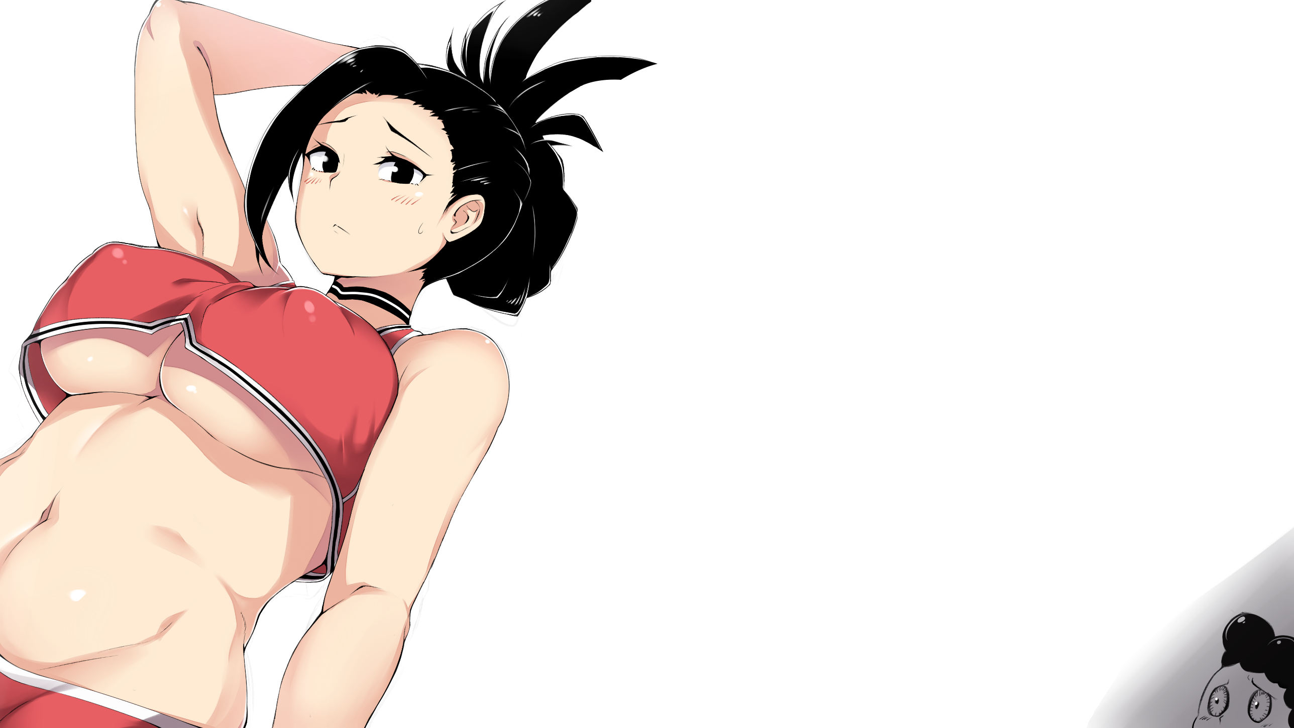 clyde henry add photo my hero academia momo boobs