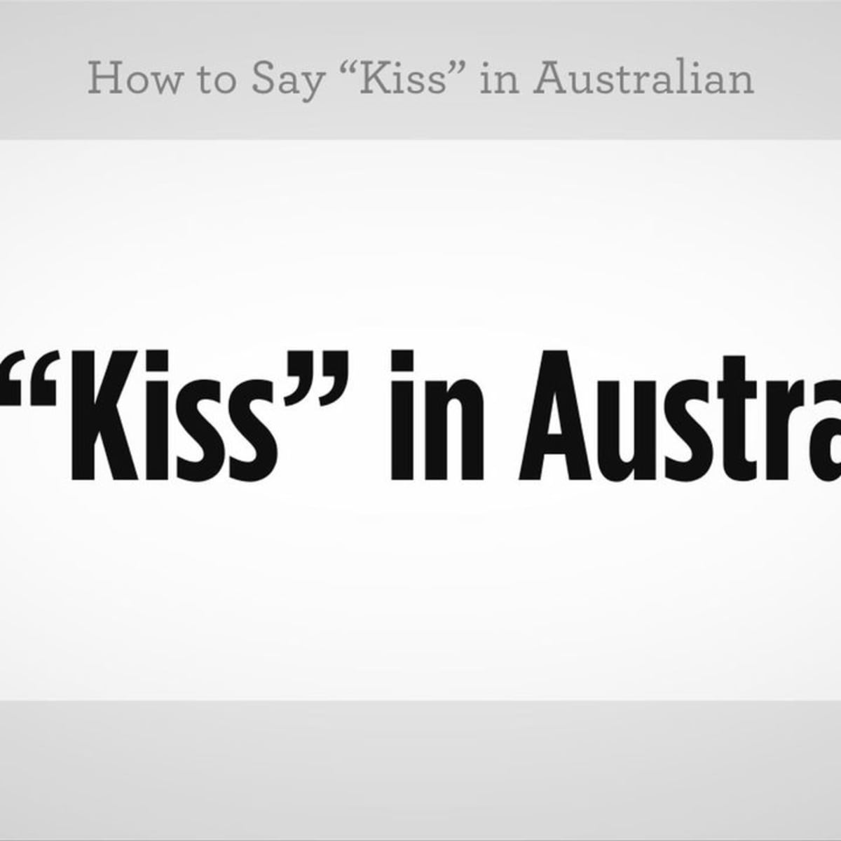 denise d j johnson recommends what is australian kiss pic