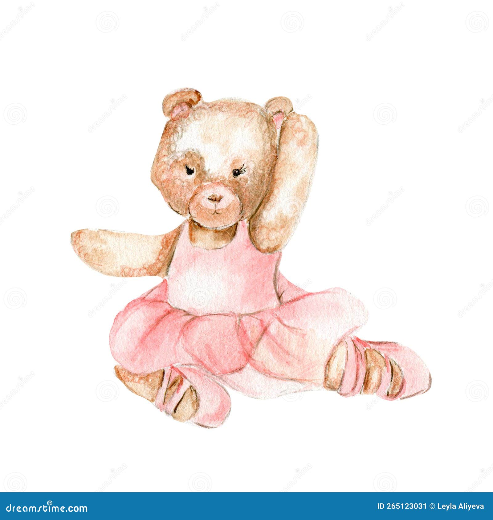 dancing bear pink dress