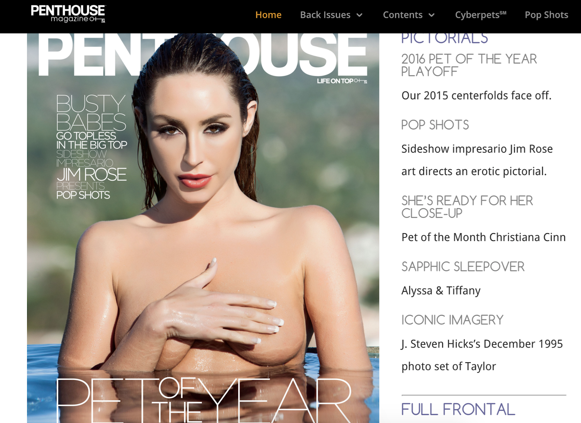 Penthouse Magazine Nudes italiane gratis