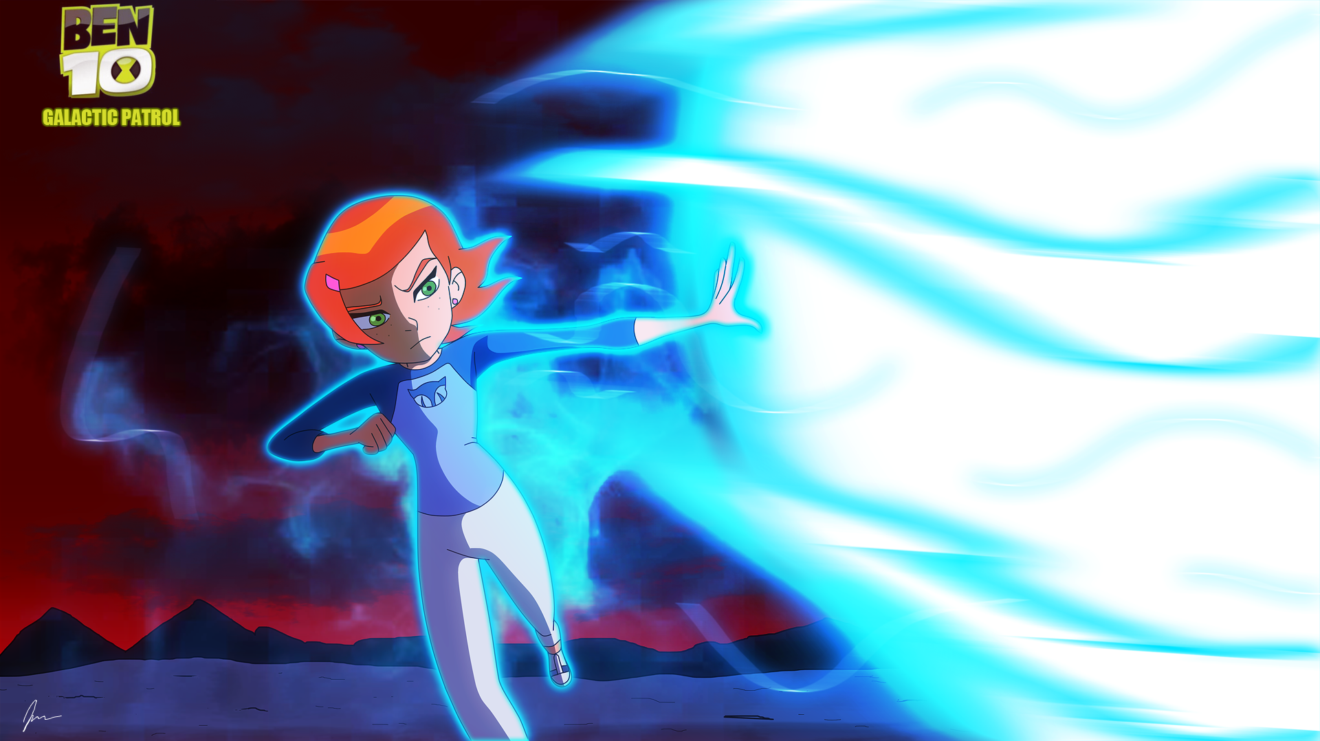 anthony saria recommends ben 10 gwen anodite pic