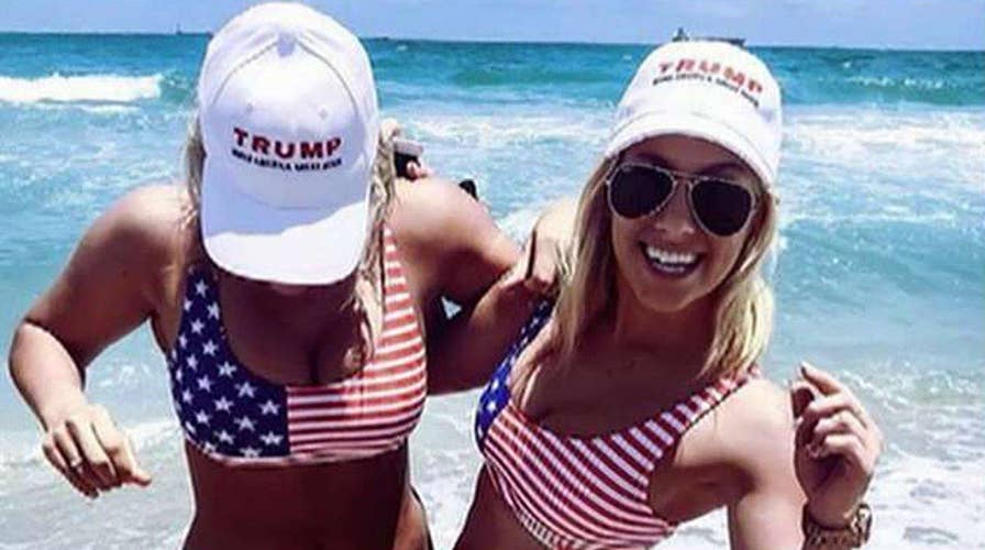 adam montanez add trump bikini girls photo