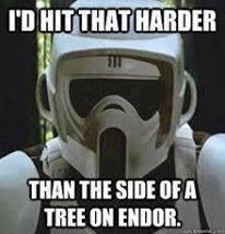 analyn medrano recommends hit that like a tree on endor pic