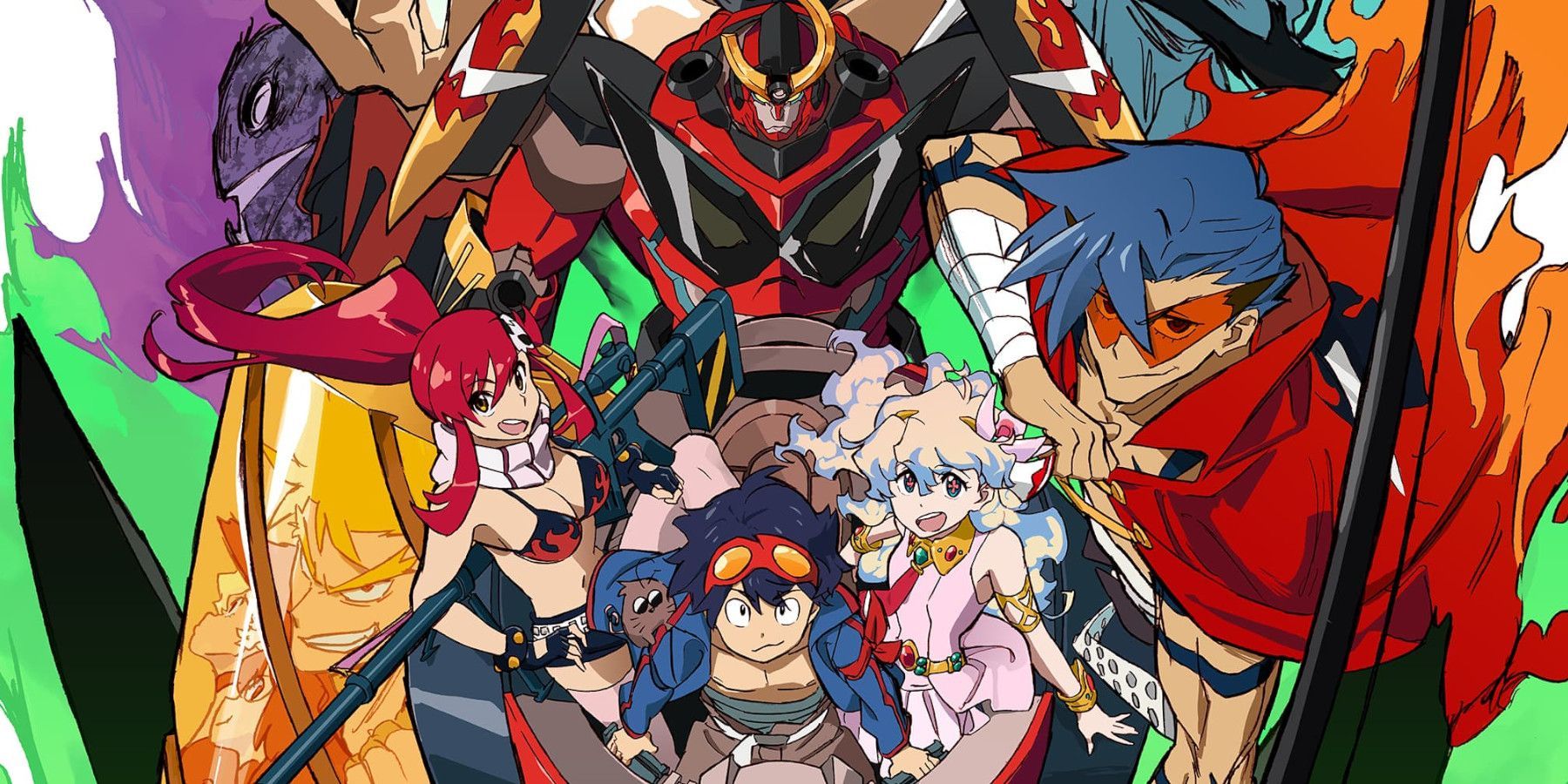 dan noga add photo gurren lagann sub vs dub