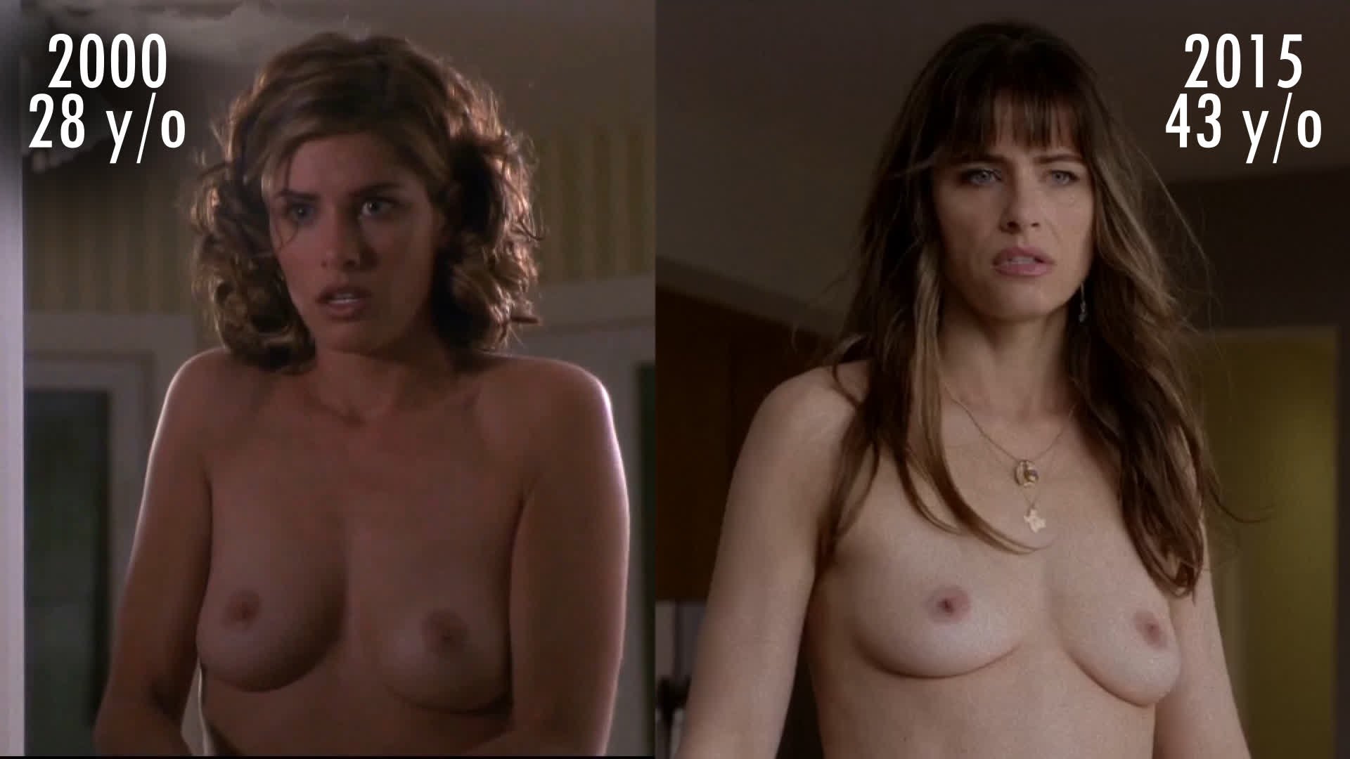 amanda peet boobs