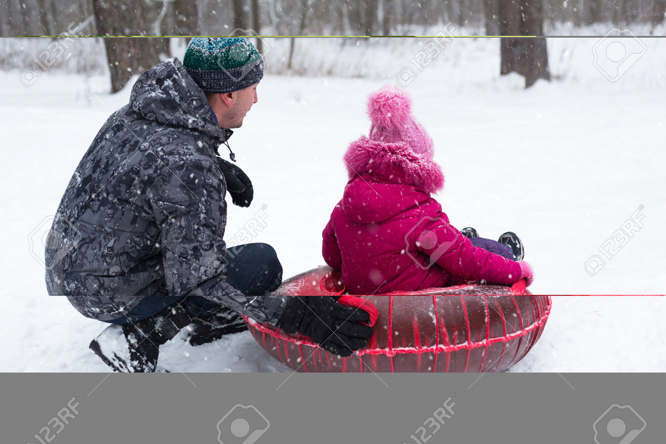 dad and daughter tubes