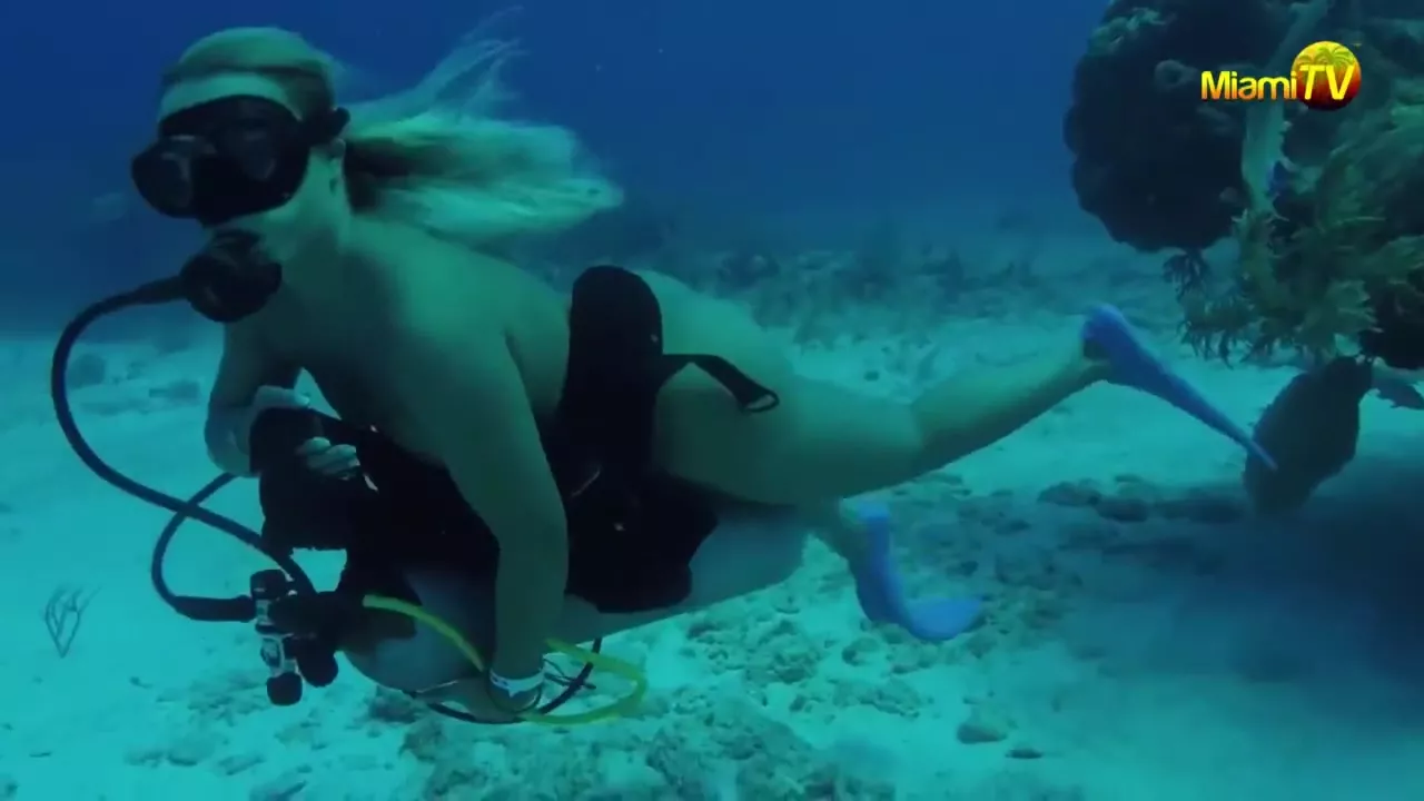 Nude Scuba Diving virgin ddl