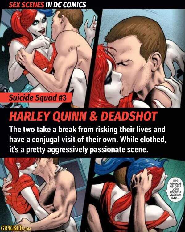 dalton browning recommends Harley Quinn And Deadshot Sex