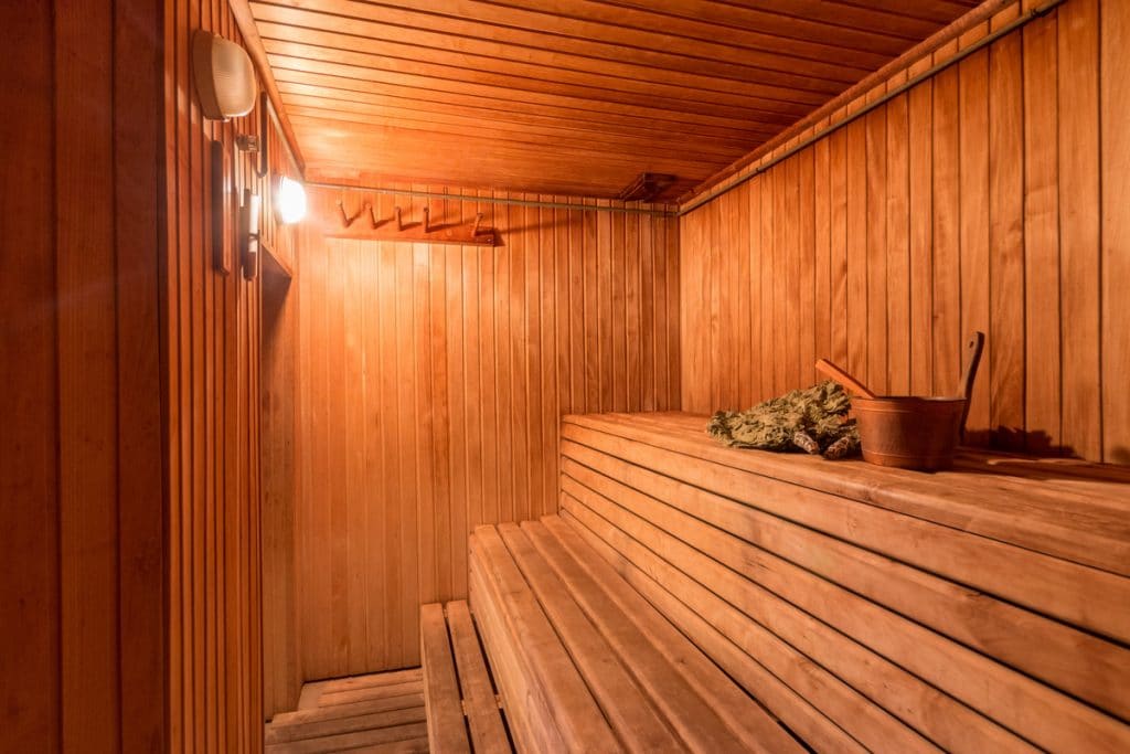 amy trevino recommends co ed sauna pic