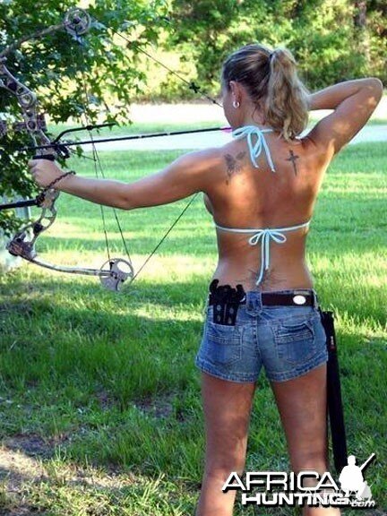 christine silvester recommends hot girl shooting bow pic
